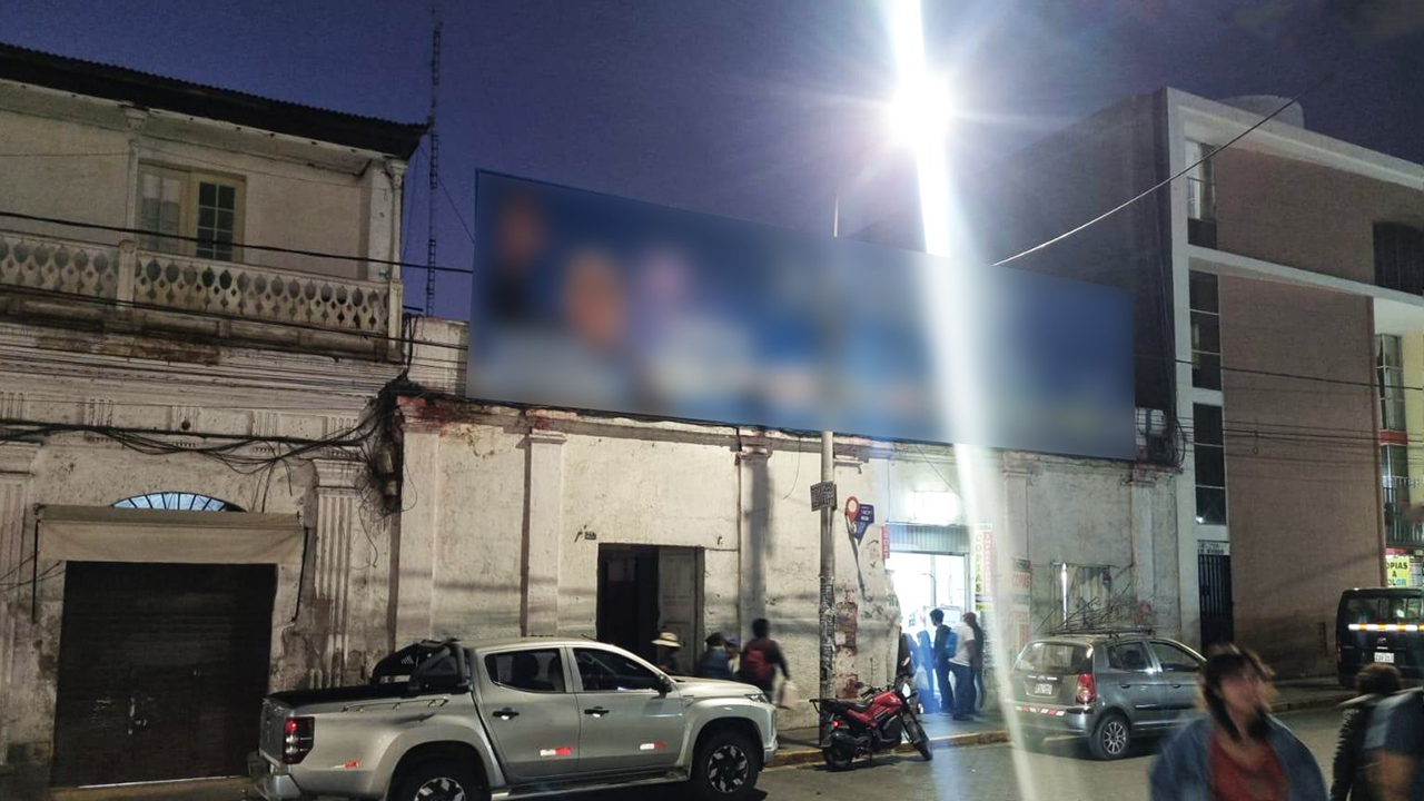 Municipalidad de Arequipa impuso una sanción por colocación de propaganda electoral